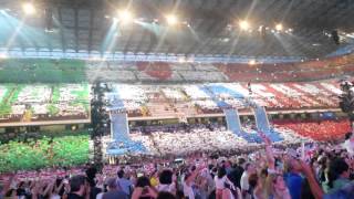 Right Now amp Fanaction 1DFamily  San Siro 280614 [upl. by Alahs985]