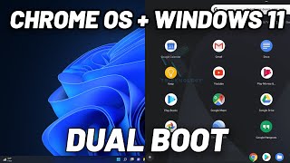 How to Dual Boot Chrome OS and Windows 11Step By Step [upl. by Broek]