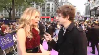 Chloë Grace Moretz  Dark Shadows UK Premiere  Red Carpet Interview [upl. by Grove436]