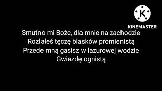 Sanah  quotHymnquot Juliusz Słowacki Tekst [upl. by Holms]