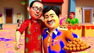 हैप्पी होळी २०२४  Happy Holi 2024  Taarak Mehta Ka Ooltah Chashmah Marathi Rhymes [upl. by Idona]