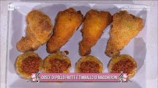 Cosce di pollo fritte e timballo di maccheroni  È sempre mezzogiorno  06022024 [upl. by Letsirhc146]