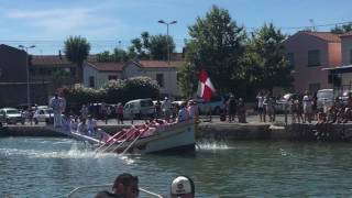 Joutes Frontignan Benjamin ARNAU vs Marc Alexandre Granier [upl. by Iadrahc]