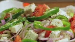 The quotOriginalquot GREEK Village SALAD GreekRecipestv [upl. by Sirrah291]