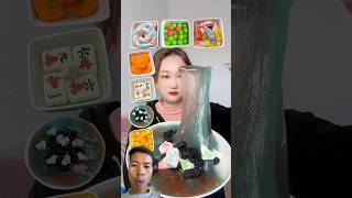 Eating emoticon mini watermelon snacks funny youtube satisfying shorts [upl. by Reilamag]