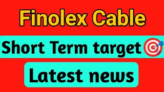 Finolex Cable share  finolex cables share analysis  finolex cables share latest news today [upl. by Rtoip593]