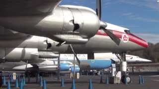 Detailed Views of an exTransCanada Super Constellation [upl. by Eiaj]