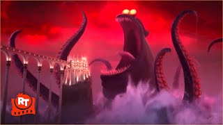 Hotel Transylvania 3 2018  Dracula vs the Kraken Scene  Movieclips [upl. by Arlena]