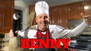 Recette d’outarde à la chef Benny oie  bernache mijoteuse [upl. by Seeto]