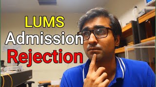 If You Failed to Get Admission in LUMS WATCH THIS VIDEO [upl. by Airekahs]