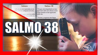 SALMO 38 Reina Valera Hablado Con Letra Grande y Audio🔴 [upl. by Garrett]