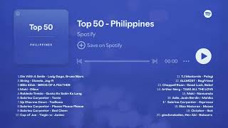 October 2024 Spotify Top 50  Philippines  50 Hits You Cant Stop Listening To  Sining Taste [upl. by Eixel]