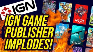 IGN Game Publisher IMPLODES Everybody LAID OFF from Humble Games [upl. by Siuol]