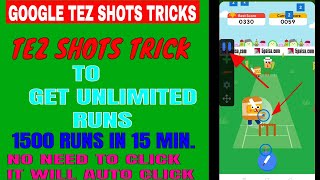 Google Tez Shots Trick  No need to Click  Complete Tez Shots Offer in 15 min with 1500 runs [upl. by Anstus866]