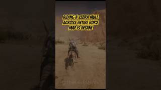 EXHAUSTED Across RDR2 Map with ZEBRA MULE Fun Red Dead Redemption 2 Moment rdr2 rdr2gameplay [upl. by Narcis]