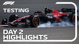 Day 2 Highlights  F1 PreSeason Testing 2023 [upl. by Castor629]