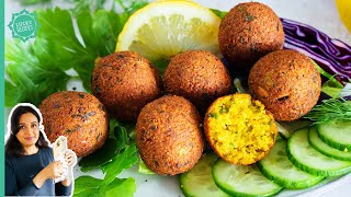 Falafel Rezept  lecker gewürzt mit Tips für Zuhause [upl. by Anelrahc]