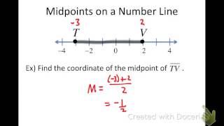 Midpoints and Segment Bisectors [upl. by Yttap]