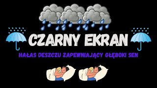 Hałas deszczu zapewniający głęboki sen  Dźwięk ulewnego deszczu w lesie chmur 🌧 8 godzin [upl. by Latyrc149]