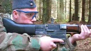 Airsoft War FG42 VFC Bar MP44 M1A1 POW Scotland [upl. by Averill]