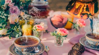 Victorian Tearoom ASMR Ambience Fine China and Pouring Sounds 1 hour [upl. by Haletky342]