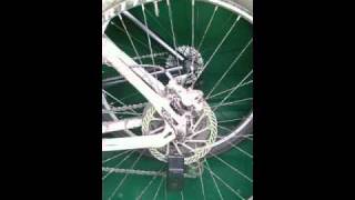 Bike lockCycle Security  How to use the Asgard Disc Lock  Alarm System on your bicycle [upl. by Neeneg854]