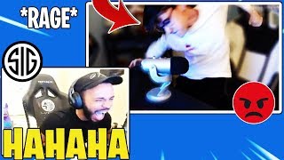 Hamlinz Reacts to Slappie Fortnite RAGE COMPILATION Funny [upl. by Hanover]