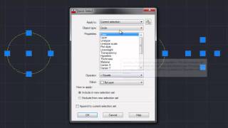 AutoCAD select by color [upl. by Tlihcox]