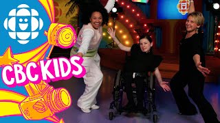 Wheelchair Dancing For Kids the ChaCha  CBC Kids [upl. by Einavoj]