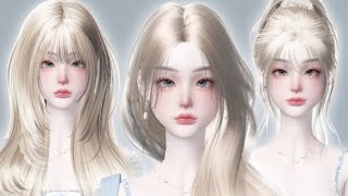 Zepeto Face Tutorial  Pretty Cool Girl Face Outfit Idea  Oplas Zepeto [upl. by Aninotna427]