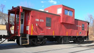 CSX Mixed Freight Train with Little Red Kasgro Caboose [upl. by Elephus227]