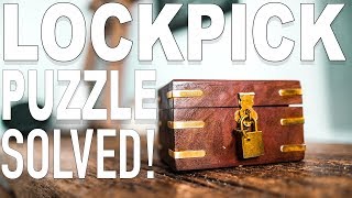 Solving the Expert LOCKPICK Puzzle [upl. by Asined]