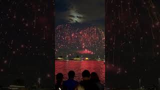 Navy Pier Chicago Fireworks usa chicago america unitedstates travel travelvlog fireworks [upl. by Rosenberger]