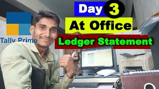 Ledger Statement in Tally Prime 🧑‍💻 [upl. by Penman]