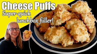 Cheese Puffs Recipe [upl. by Ennaihs]