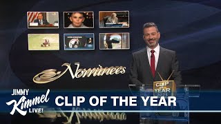 Jimmy Kimmel Declares Viral Clip of the Year 2023 [upl. by Laamak397]