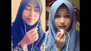 Gadis cantik bersuara merdu feat PumPum  Ya Badrotim [upl. by Eylrahc]