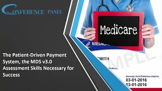 The PatientDriven Payment System PDPM the MDS v30 Assessment Skills Necessary for Success [upl. by Eiliak]