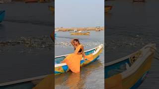 Mumbai Ke Beach Me Kiya Shoot 🌊🏖️ ytshorts sonadey funny [upl. by Noirad]