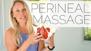 PERINEAL MASSAGE for Pelvic Floor Dysfunction  At Home Relief [upl. by Bourque]