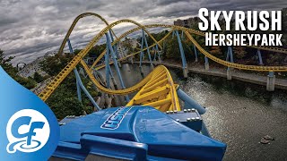 Skyrush front seat onride 5K POV 60fps Hersheypark [upl. by Zuliram]