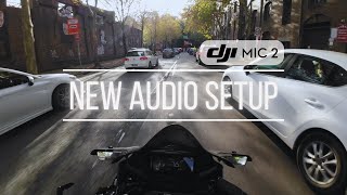 Motovlogging with the DJI Mic 2  D46  Honda CBR650R [upl. by Eigna]