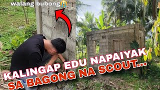 KALINGAP EDU MAY KAKAIBANG NA SCOUT  BAHAY NA WALANG BUBONG  Kalingap RAB [upl. by Atiral]