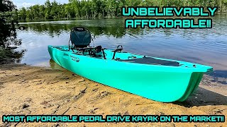 The LARGEST Fishing Kayak With Pedals at THIS PRICE on the Market [upl. by Demaria81]