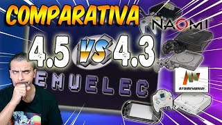 🛠️¿Es mejor la versión más RECIENTE Comparativa de EMUELEC 43 VS 45 [upl. by Troc222]