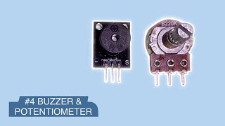 Arduino voor beginners les 4  Geluid met potentiometer en buzzer Nederlands [upl. by Aara]