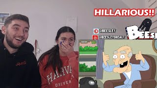 British Couple Reacts to Best of Herbert the pervert Family guy Try not to laugh [upl. by Macfadyn]