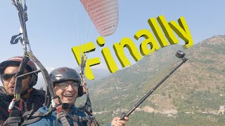 Yes I did Paragliding in Himachal [upl. by Chloe]