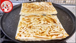 5 DAKİKADA HAZIR YUFKADAN GÖZLEME😋börek tarifleri [upl. by Asfah]