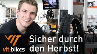 Fahrradreifen für den Herbst und Winter  vitbikesTV 182 [upl. by Derrick]